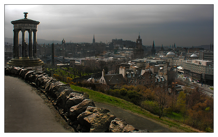 Overlooking Edinburgh (edit)