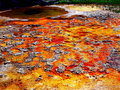 Yellowstone orange stone