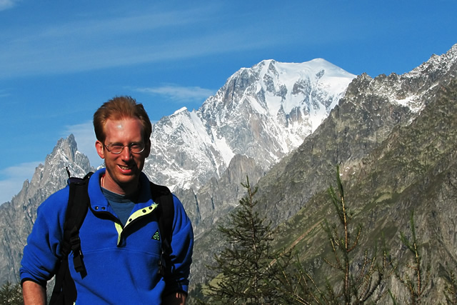 Andrew and Mt. Blanc