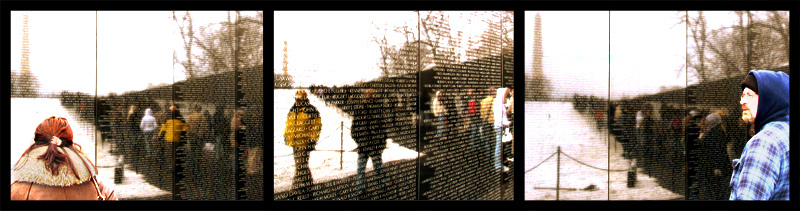 Day 28: Three Views of the Wall