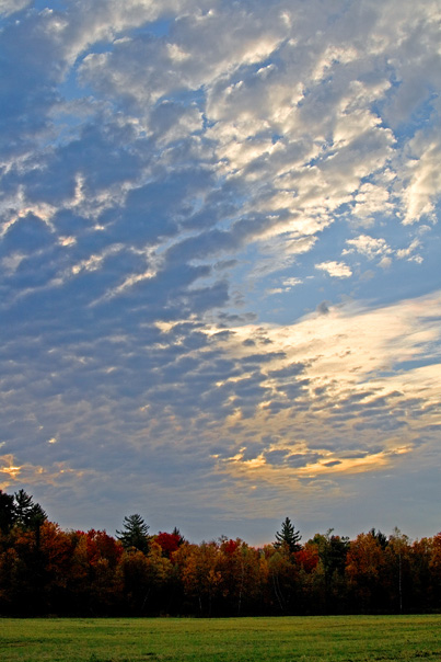 Autumn Morning Sky