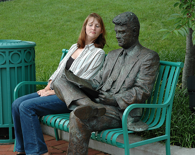 Reading over the shoulder