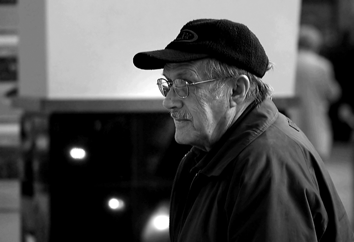 Older man at Mall