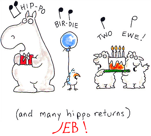 Hippo Birdie 2 Ewe Jeb
