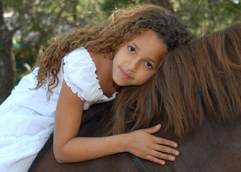 Lexie on her Pony