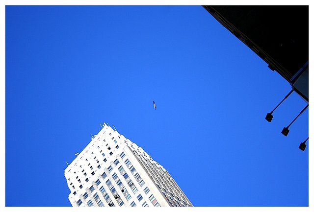 helicopter in the sky