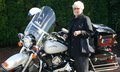 Portrait of a Harley..and the police chiefs mom...