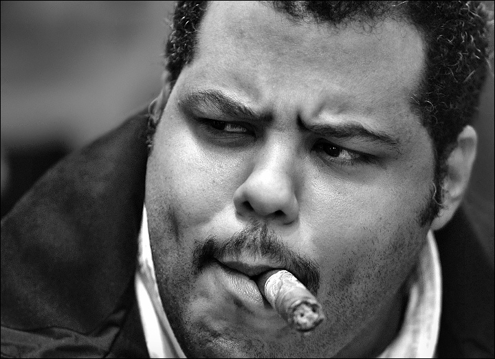 Fozz with Cigar