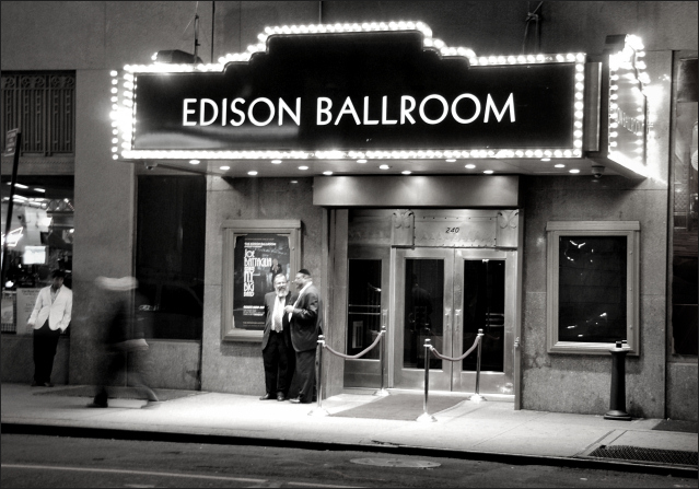 Edison Ballroom at Night