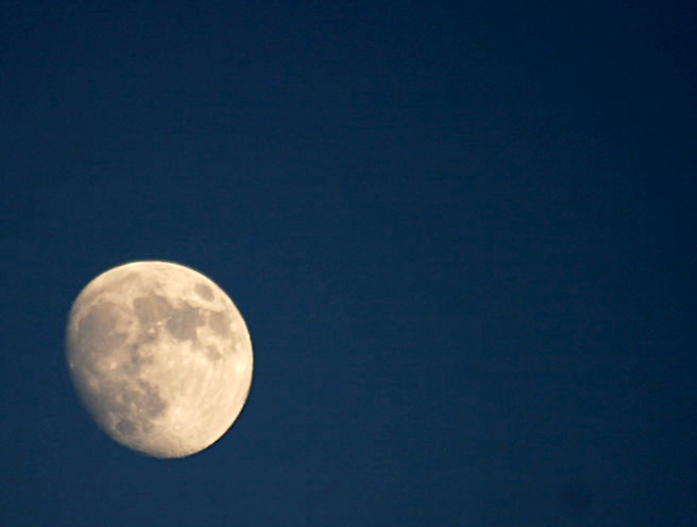 Moon  1st shot with 10D