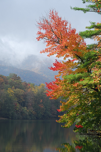 Fall on Lake Vogal