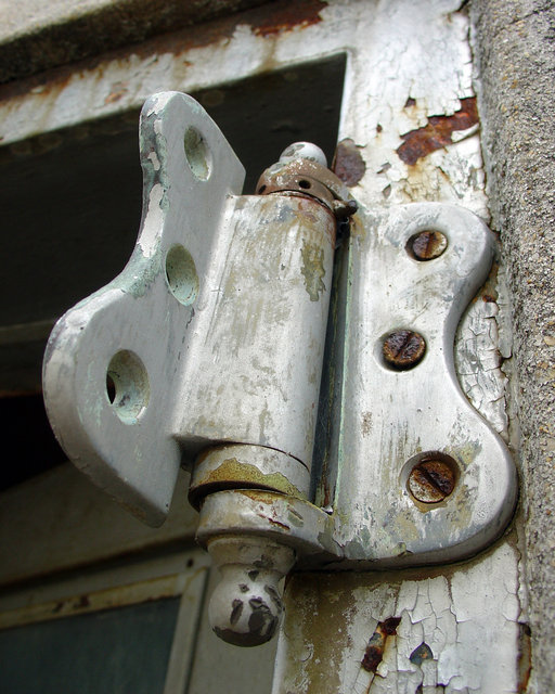 Old Door Hinge