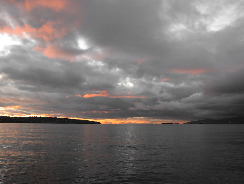 red sky at night...