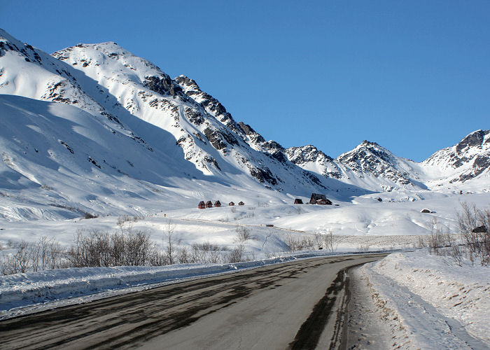 Hatcher Pass in Winter