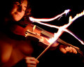 The violinist