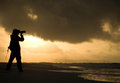 The photographer and the sunrise