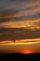 Smoldering October Sky