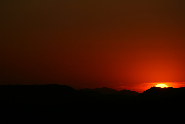 Evening Fire