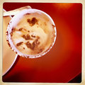 1060 Cream Puff & a latte at Starbucks