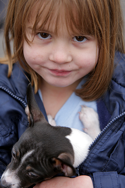 Little Girl and Dora
