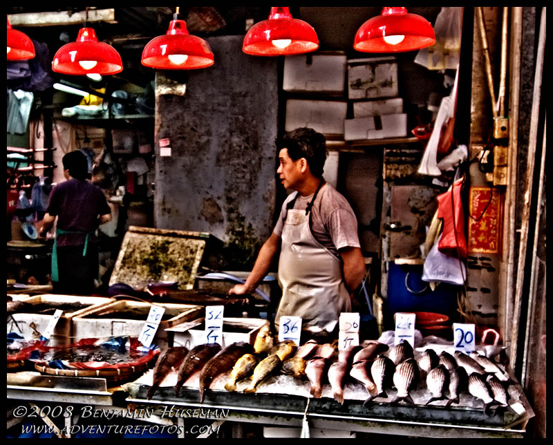 Hong Kong Fish Vendor
