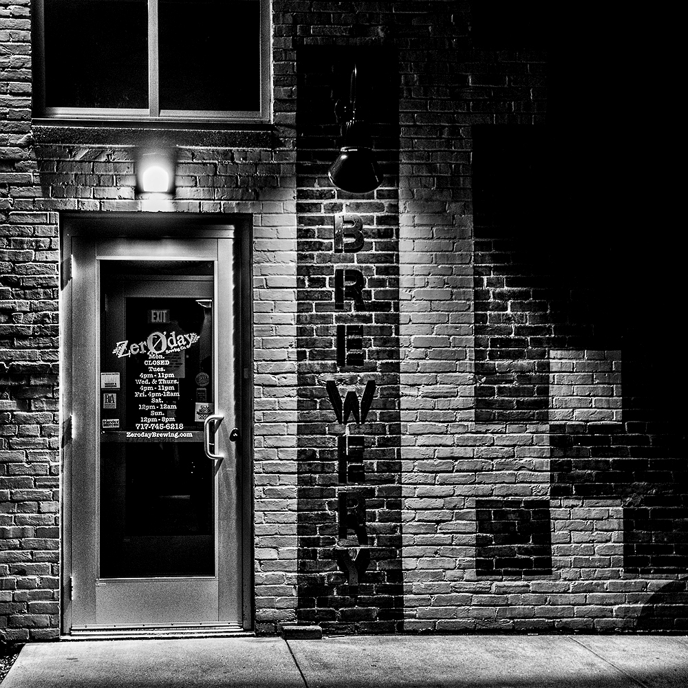 Brewery B&W