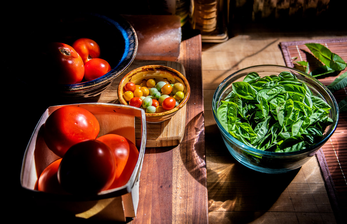 Tomatoes & Basil Redux