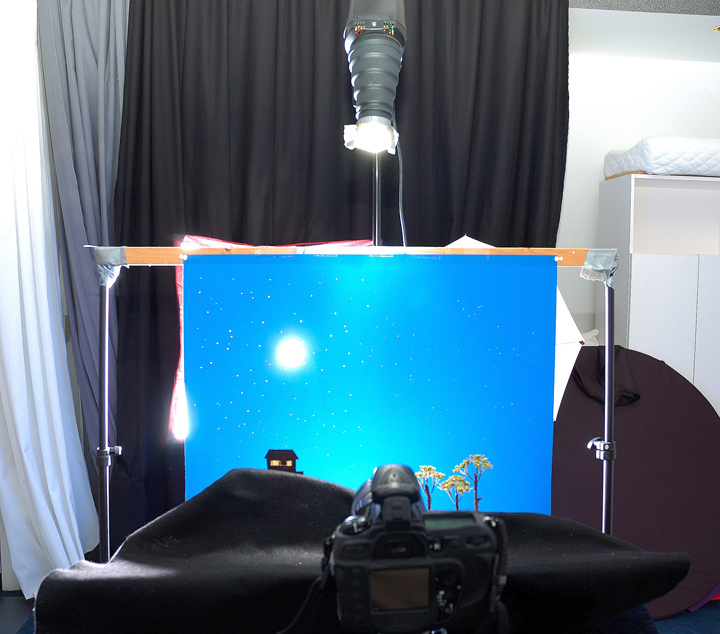 Set-up for The Stargazers II