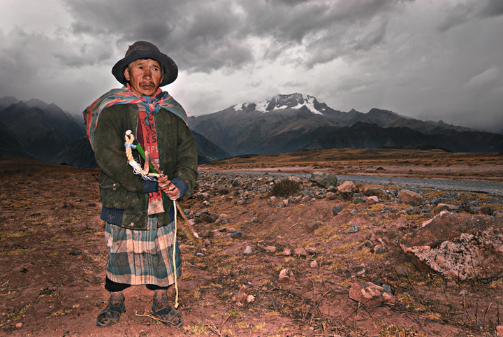 Old Andean Shepherd