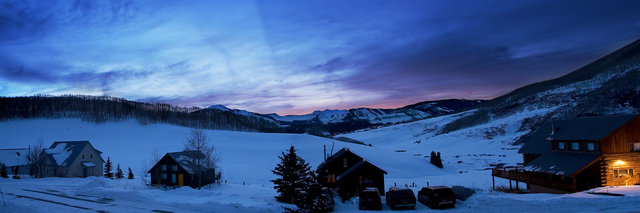 Mt. Crested Butte Panorama