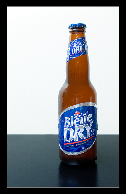 A gold cold beer