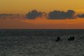 Malawi - early morning fisher boats