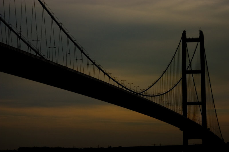 Humber Bridge At Twilight