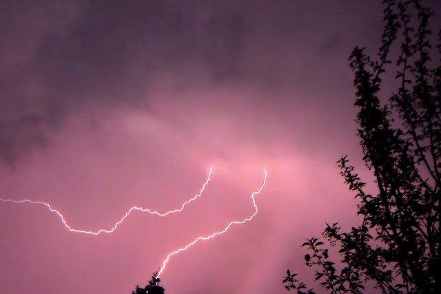 Lightning Over Hull