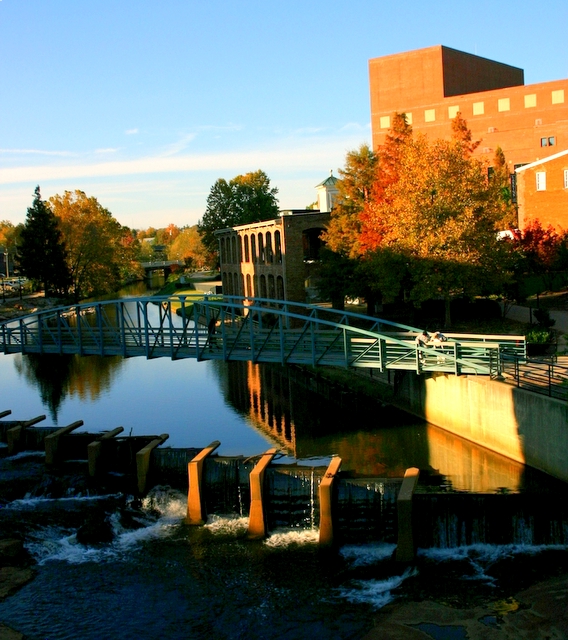 Falls Park reflections