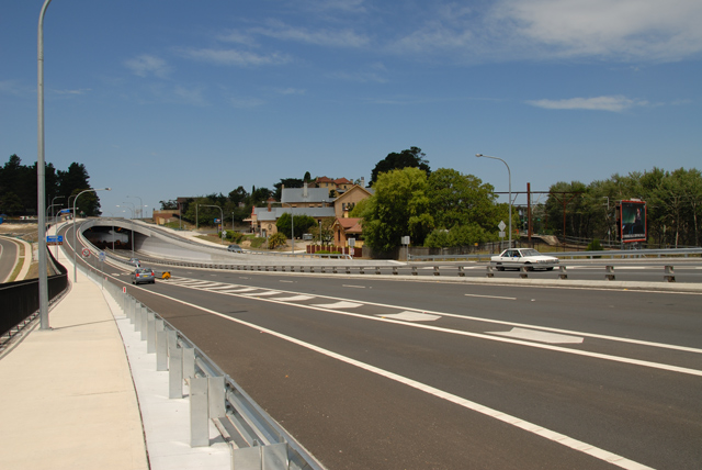 Western Approach Leura Road Tunnel