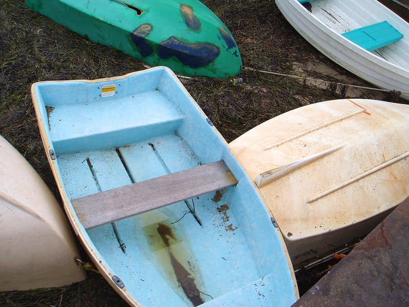 Stacked Boats