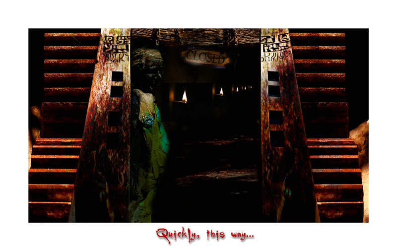 Quicly, this way...