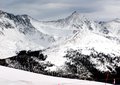 View of ski run at Copper Mtn