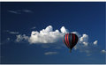 with the clouds