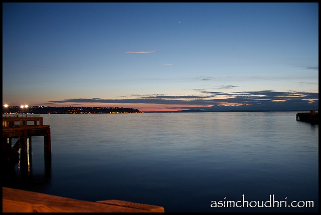 Seattle sunset...