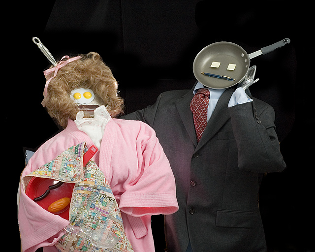 Frying Pan Family Portrait