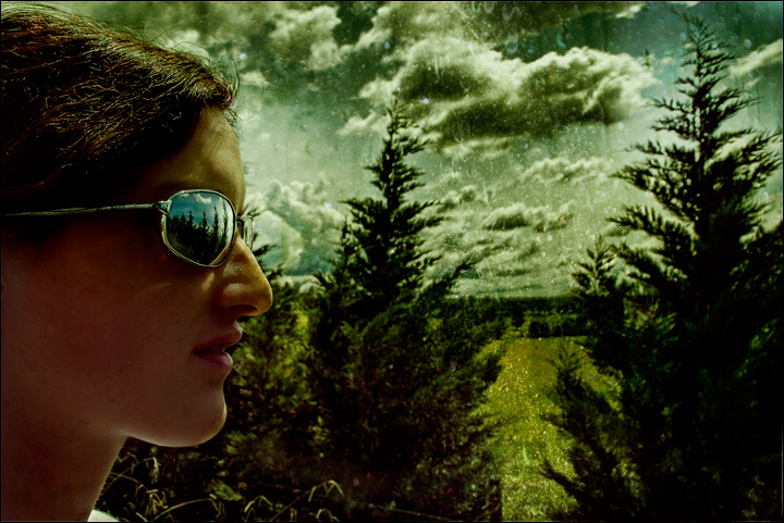 day 7. feb 08 overlays. rosannah in shades