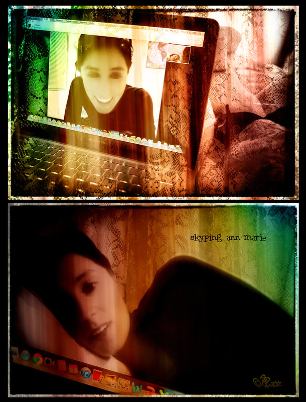 8 - Nov 12. OverlayOrAnything - skyping ann-marie