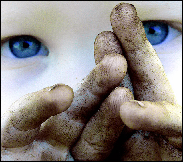 ... a visual comment on the opposing forces in human nature!! ...