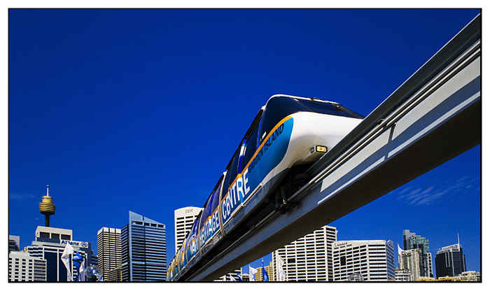 Sydney GTG.  Mono Rail @ Darling Harbour .