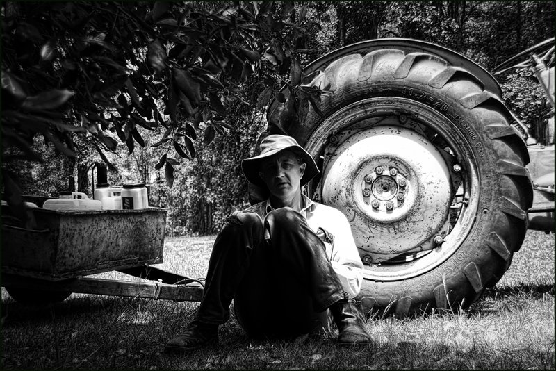 6-jan 2010. portrait of a farmer