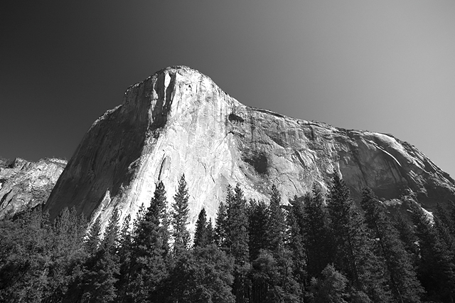 El Capitan in B&W