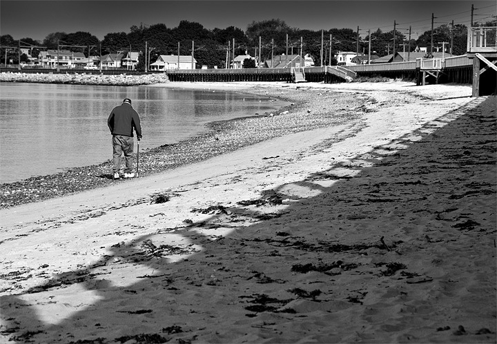 Day-22 Old Man on Beach