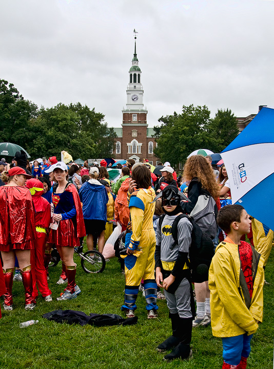 Superheros invade New England